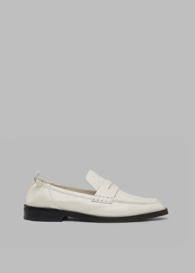 31 Phillip Lim Alexa Soft Penny Loafers 8211 Chalk Women The Frankie Shop Shoes