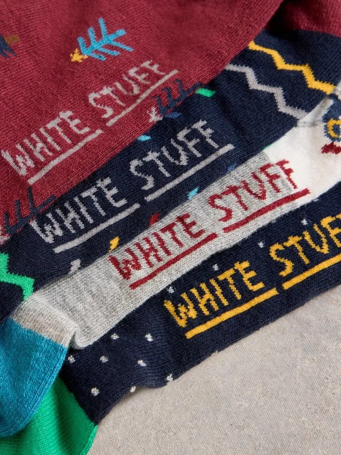 4 Pack Christmas Ankle Socks Navy Multi WomenMen White Stuff Gift Sets 4 Pack Christmas Ankle Socks Navy Multi WomenMen White Stuff Gift Sets