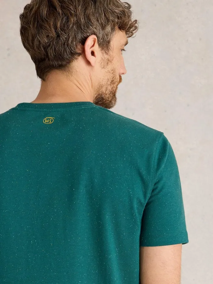 Abersoch Nep Short Sleeve Tee Dk Teal Men White Stuff Loungewear Abersoch Nep Short Sleeve Tee Dk Teal Men White Stuff Loungewear