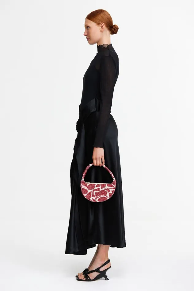 Acler Bags Bead Birch Bag Chilli Ivory 8211 Women Acler Bags Bead Birch Bag Chilli Ivory 8211 Women