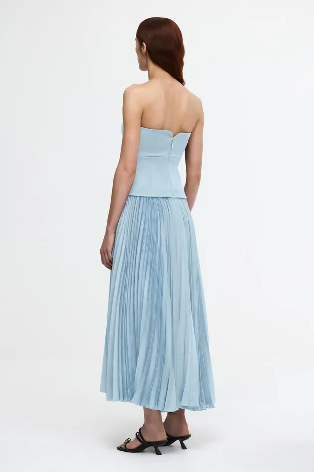 Acler Dresses Avonlea Midi Dress Celeste Blue 8211 Women