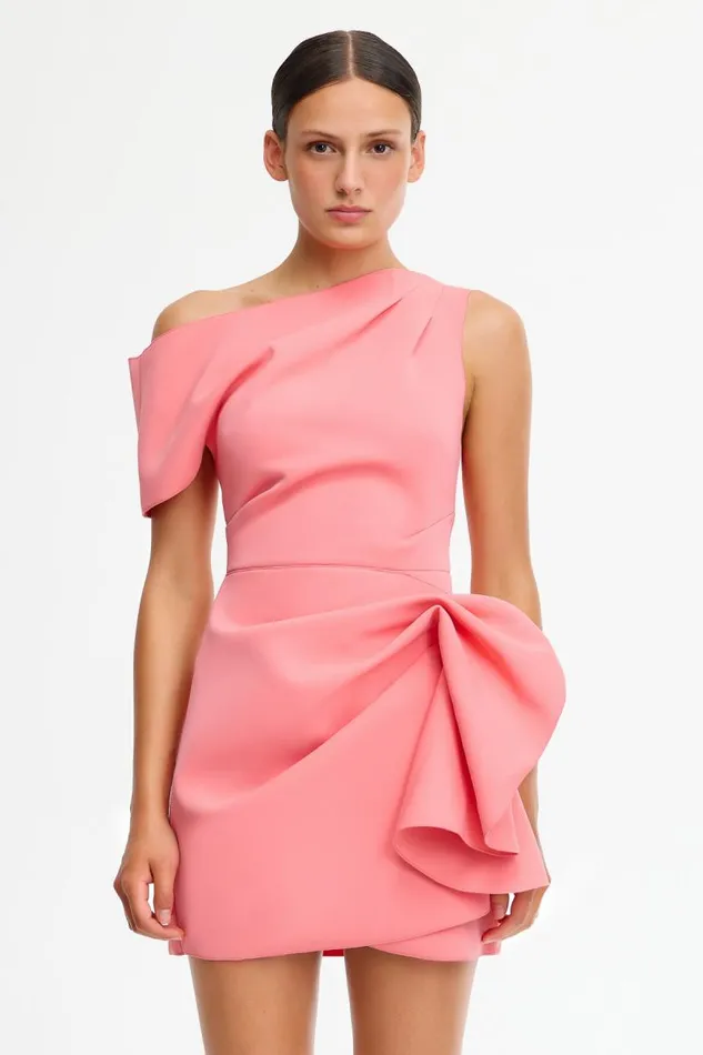 Acler Dresses Eddington Mini Dress Pink Rose 8211 Women