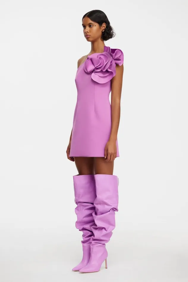 Acler Dresses Turflea Mini Dress Mulberry 8211 Women