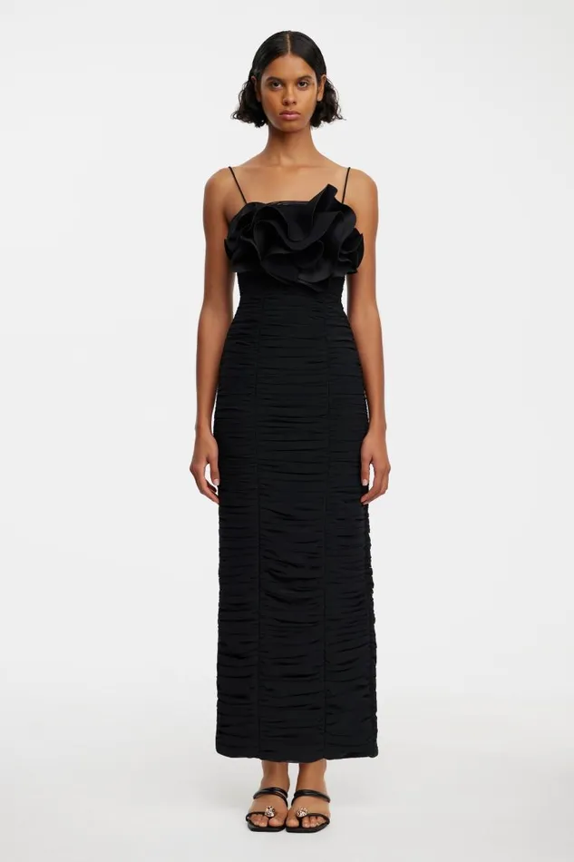 Acler Dresses Walsworth Midi Dress Black 8211 Women