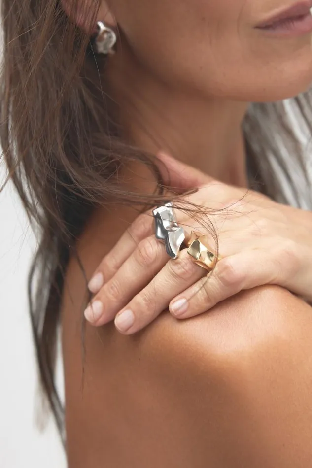 Acler Jewellery Elford Single Ring Gold 8211 Women
