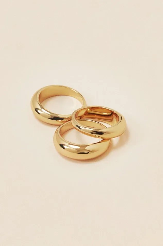 Acler Jewellery Nathan Single Ring Gold 8211 Women