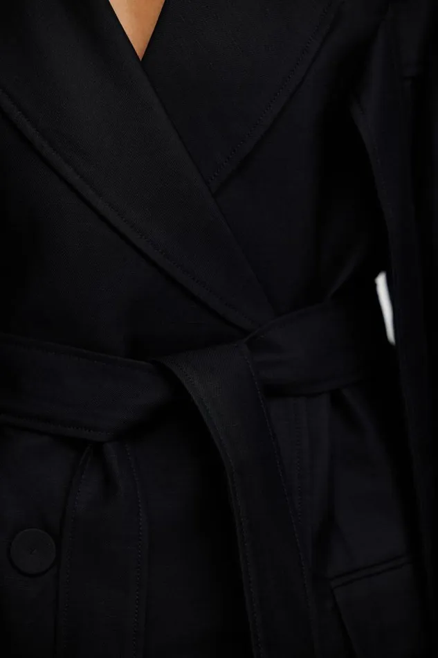 Acler Outerwear Gennon Blazer Dress Black 8211 Women