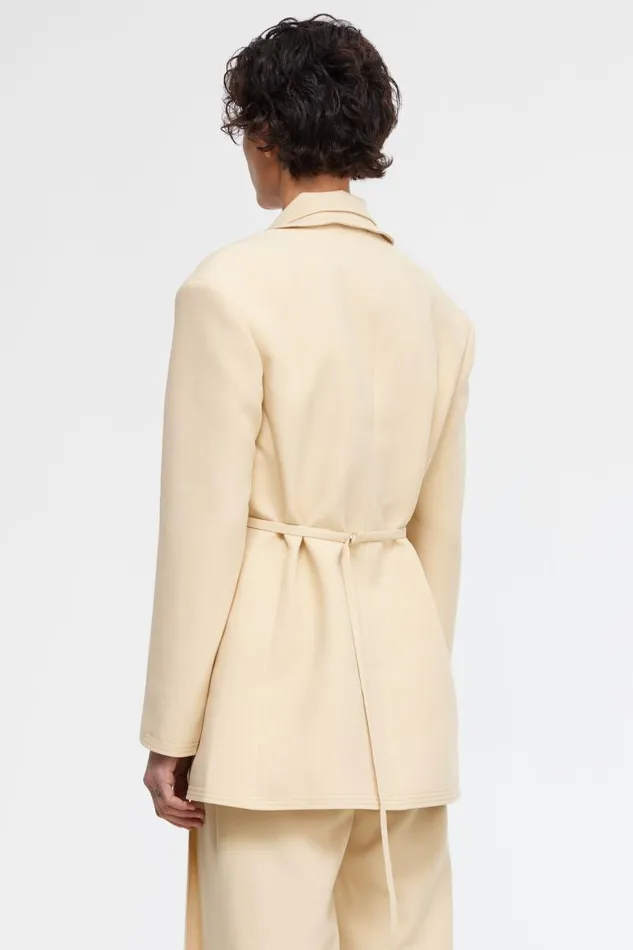 Acler Outerwear Wirra Blazer Biscuit 8211 Women