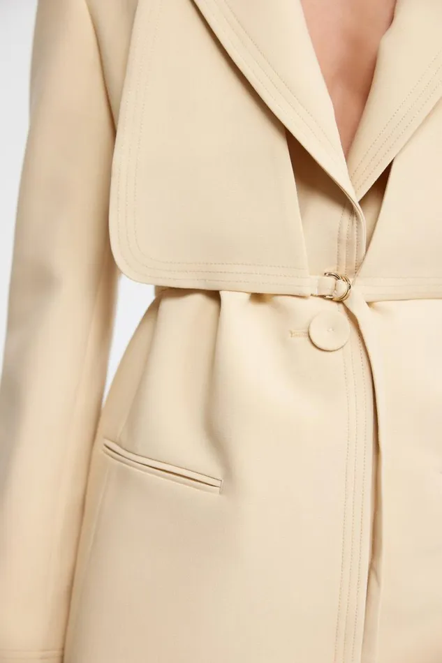 Acler Outerwear Wirra Blazer Biscuit 8211 Women