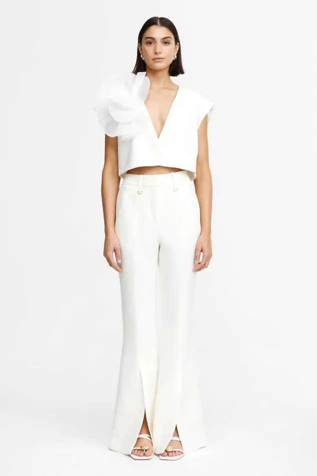 Acler Pants Padworth Pant Ivory 8211 Women