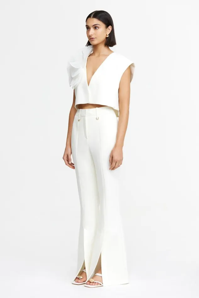 Acler Pants Padworth Pant Ivory 8211 Women