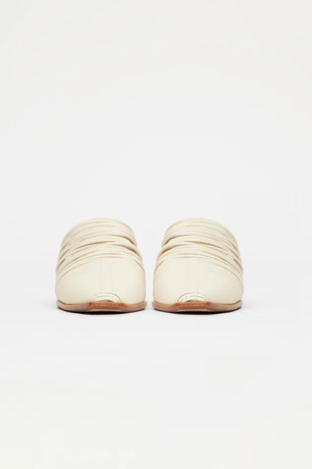 Acler Shoes Grasshill Mule Vanilla 8211 Women Acler Shoes Grasshill Mule Vanilla 8211 Women