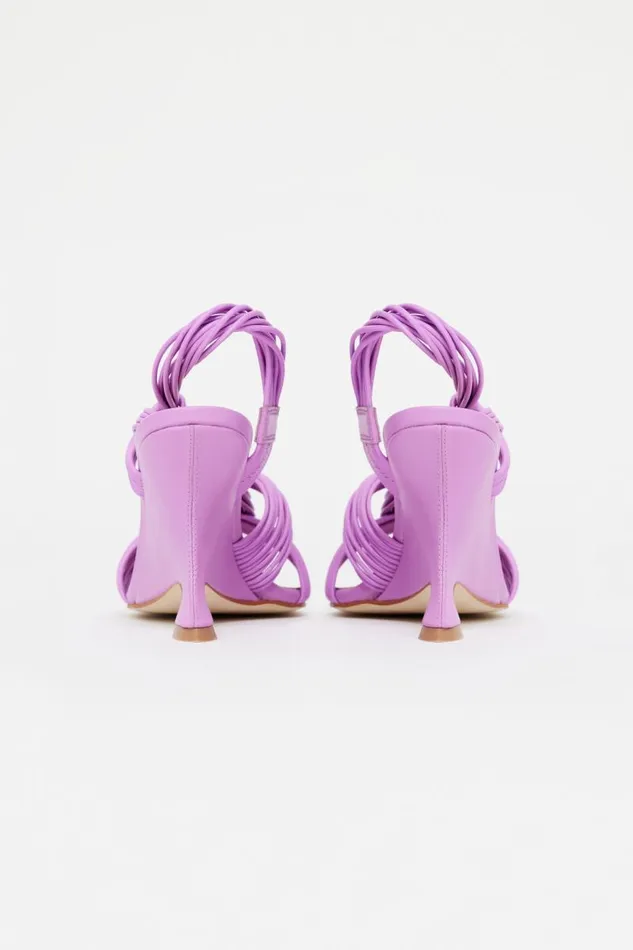 Acler Shoes Iverly Knot Wedge Mulberry 8211 Women Acler Shoes Iverly Knot Wedge Mulberry 8211 Women