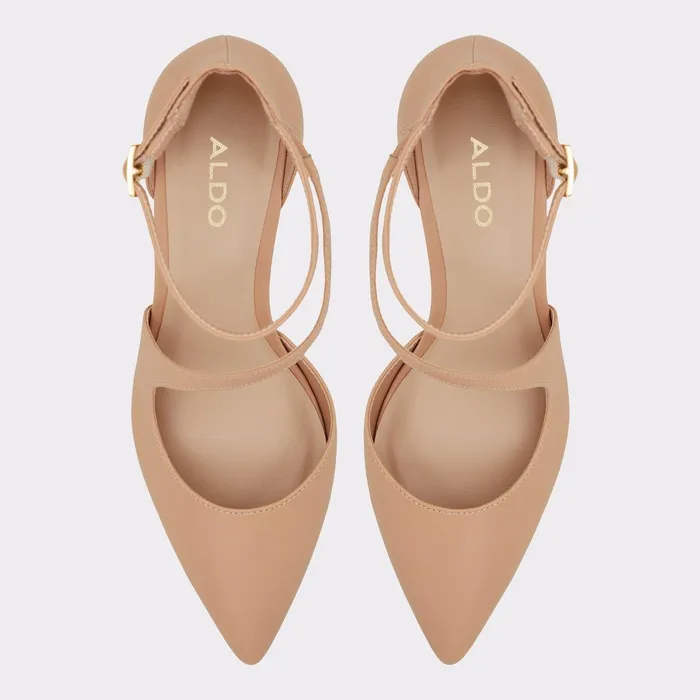 ALDO Block Heels Women Annodar Light Brown
