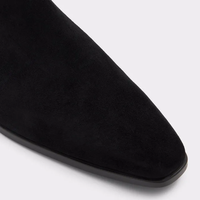 ALDO Boots Men Markey Black Leather Suede