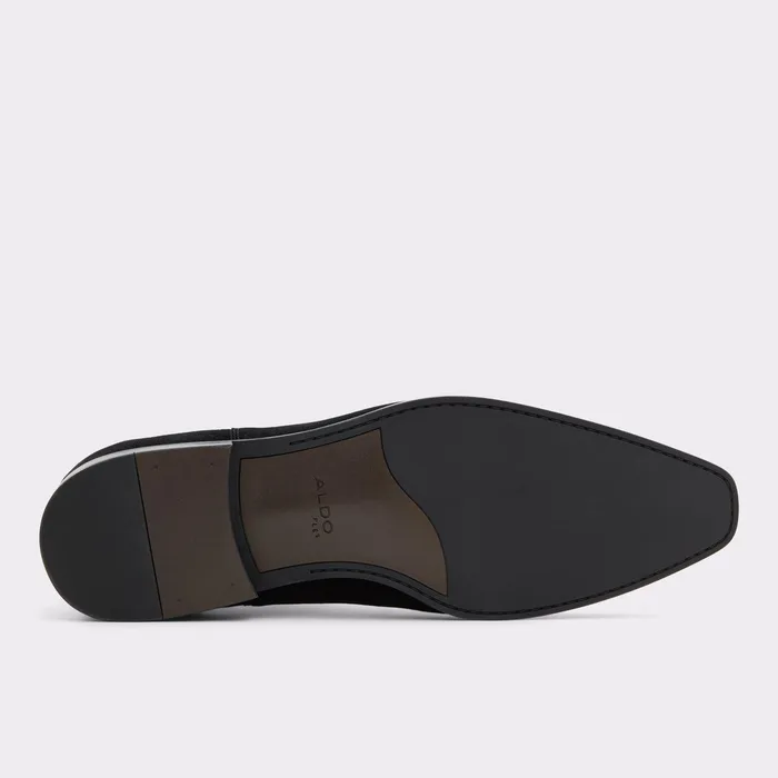 ALDO Boots Men Markey Black Leather Suede