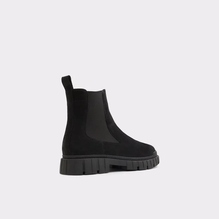 ALDO Boots Men Westfield Black Leather Nubuck