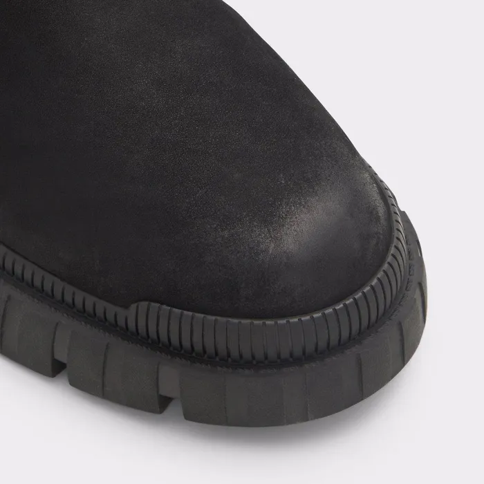 ALDO Boots Men Westfield Black Leather Nubuck