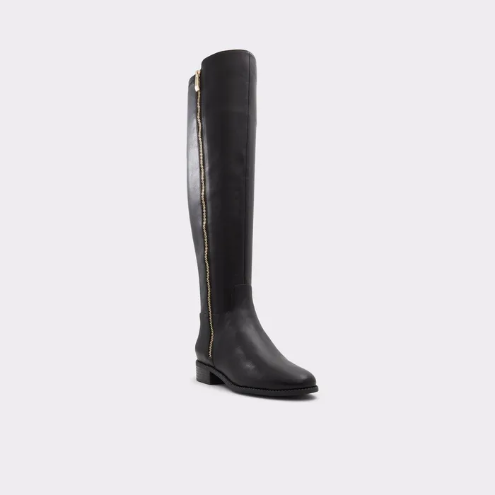 ALDO Boots Women Aahliyah Black Textile