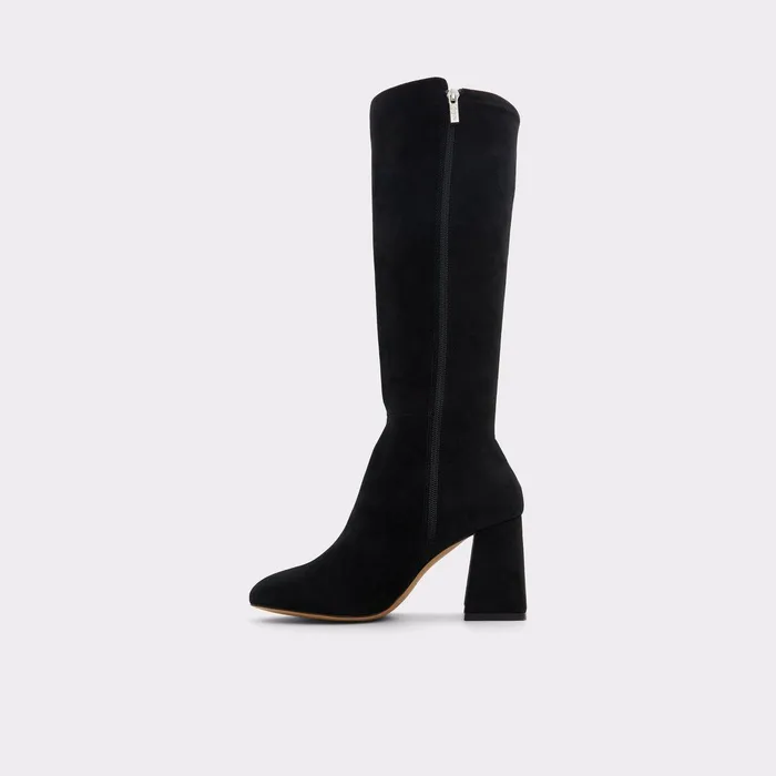 ALDO Boots Women Alodenaryn Black Leather Suede