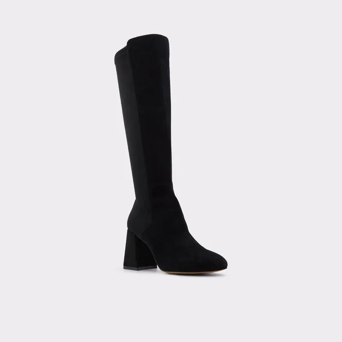 ALDO Boots Women Alodenaryn Black Leather Suede