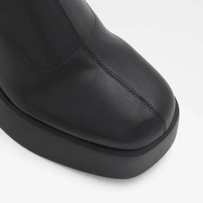 ALDO Boots Women Moulin Black Synthetic