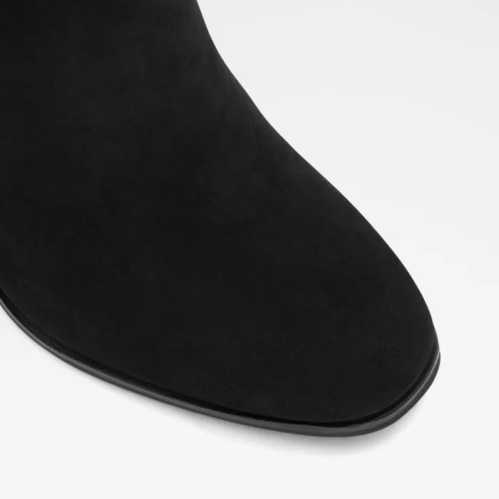 ALDO Boots Women Noemieflex Black Leather Nubuck
