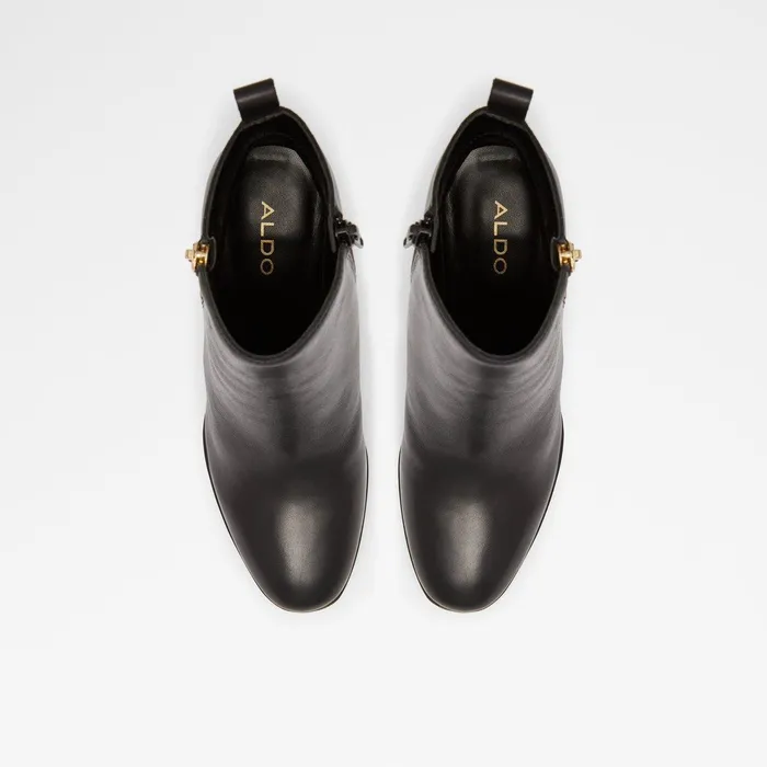 ALDO Boots Women Noemieflex Black Leather Smooth
