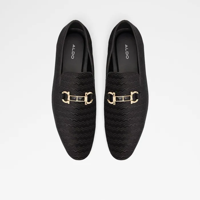 ALDO Dress Shoes Men Bowtie Black Textile Velvet