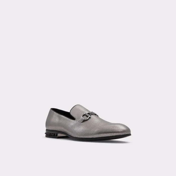 ALDO Dress Shoes Men Bowtie Pewter ALDO Dress Shoes Men Bowtie Pewter