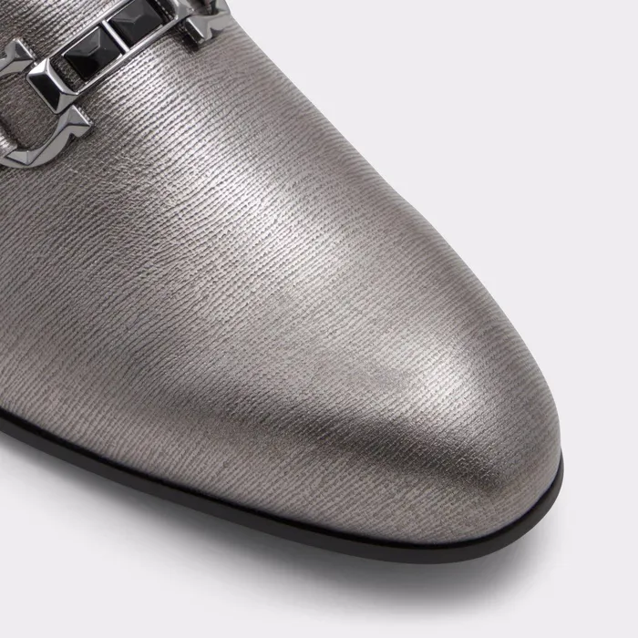 ALDO Dress Shoes Men Bowtie Pewter ALDO Dress Shoes Men Bowtie Pewter