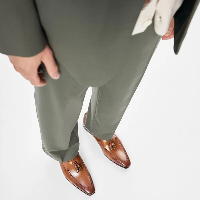 ALDO Dress Shoes Men Vinci Cognac
