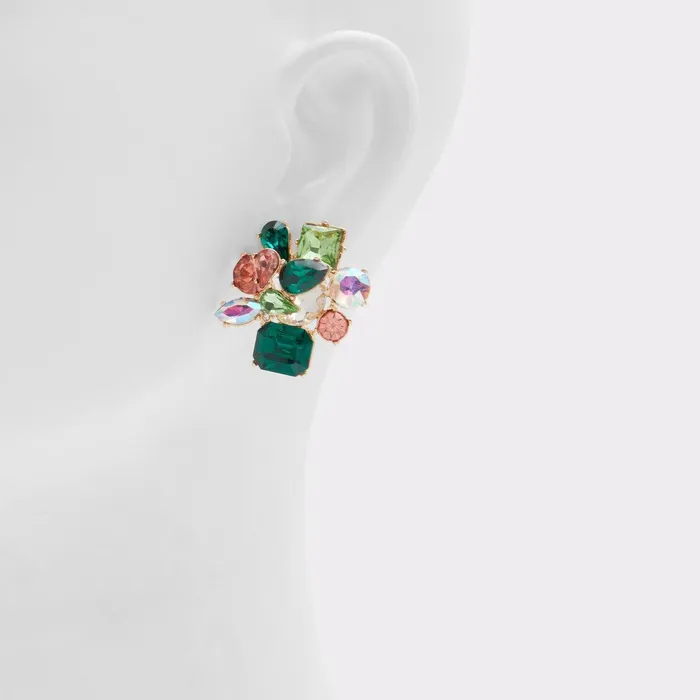 ALDO Earrings Women Malamocco Dark Green