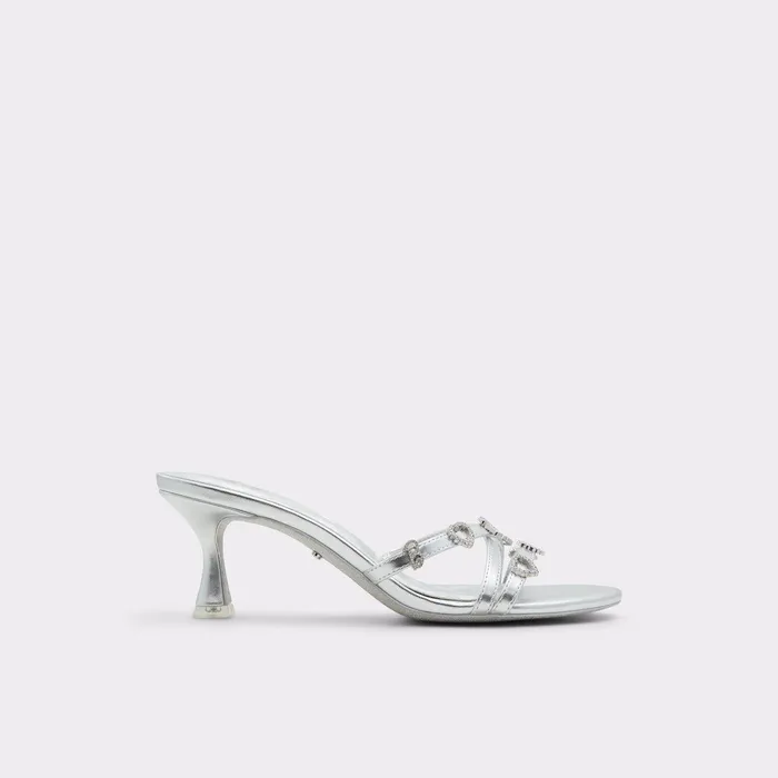 ALDO Heels Women Barbiemule Silver