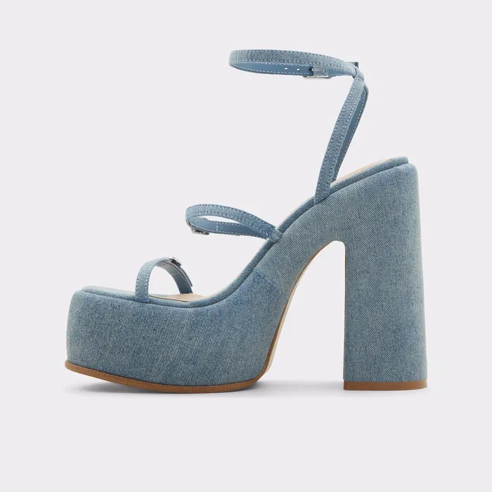 ALDO Heels Women Joden Medium Blue