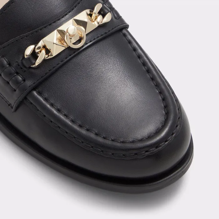ALDO Loafers and Oxfords Women Laurea Black Leather Smooth