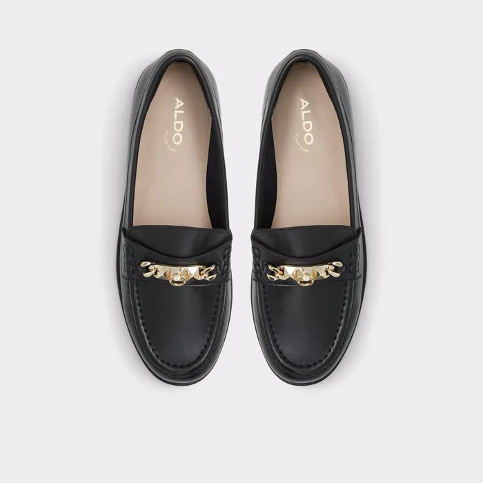ALDO Loafers and Oxfords Women Laurea Black Leather Smooth