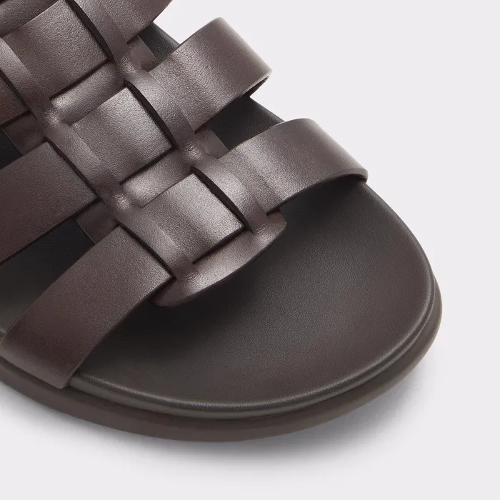 ALDO Sandals and Slides Men Canal Dark Brown