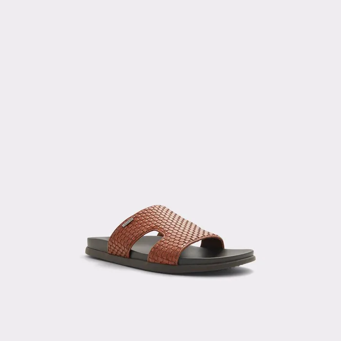 ALDO Sandals and Slides Men Mondi Brown ALDO Sandals and Slides Men Mondi Brown