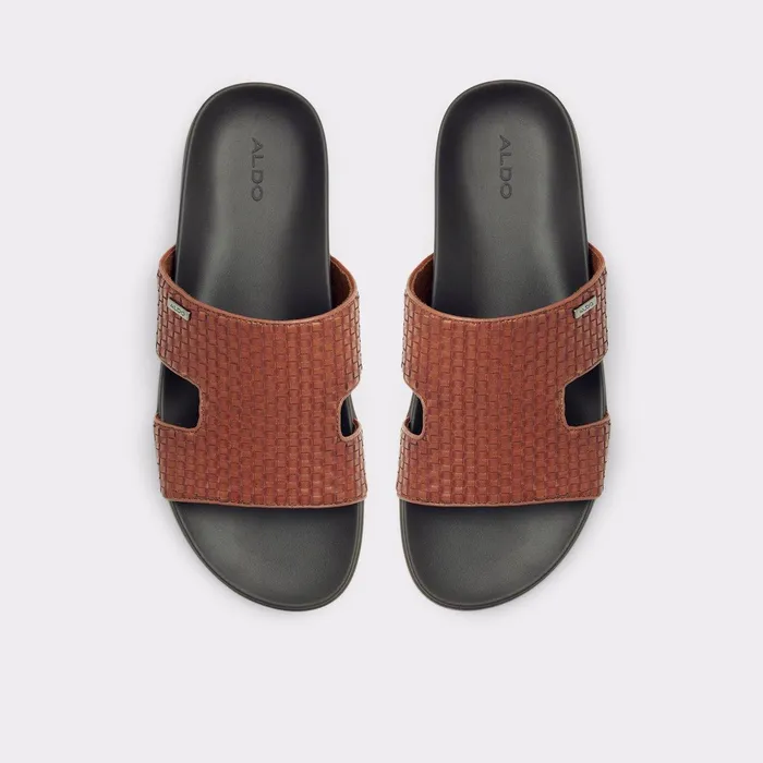ALDO Sandals and Slides Men Mondi Brown ALDO Sandals and Slides Men Mondi Brown