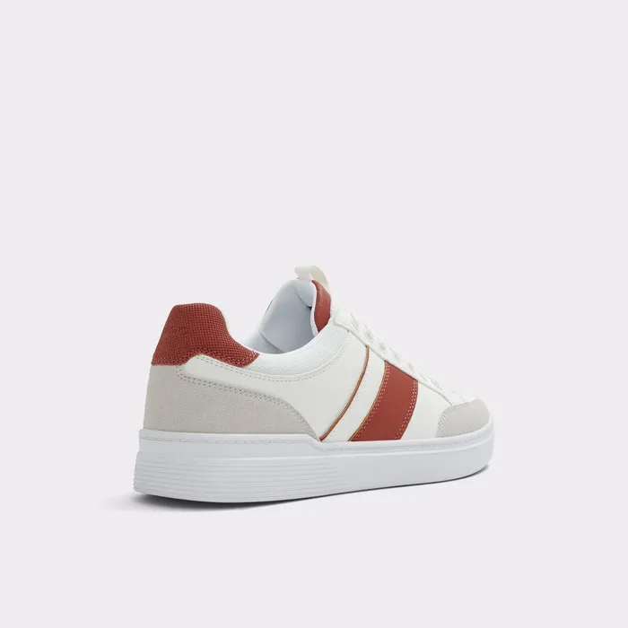 ALDO Sneakers Men Elio White Synthetic Mixed Material