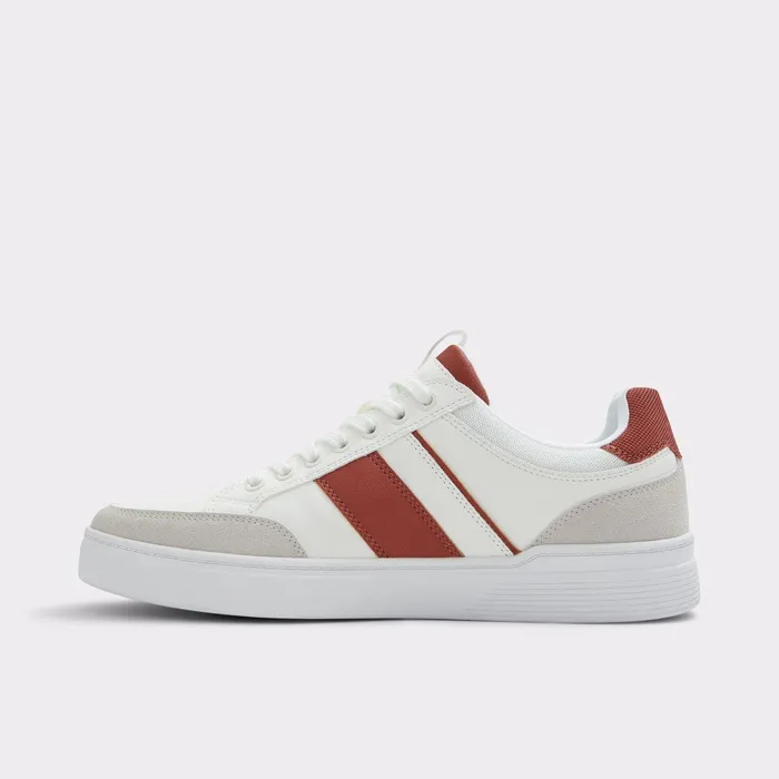 ALDO Sneakers Men Elio White Synthetic Mixed Material
