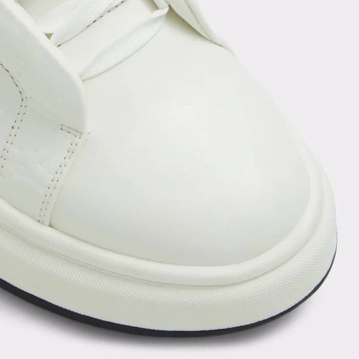 ALDO Sneakers Men Midwavespec White Synthetic Embossed