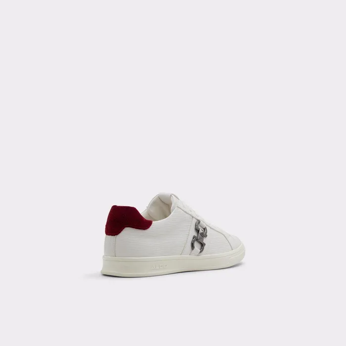 ALDO Sneakers Men Pele White Synthetic Embossed