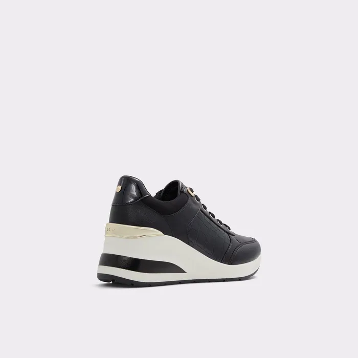 ALDO Sneakers Women Iconistep Black Synthetic Quilted