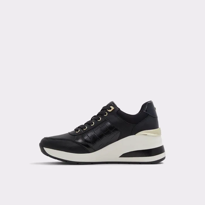ALDO Sneakers Women Iconistep Black Synthetic Quilted