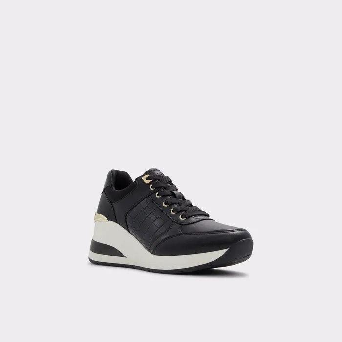ALDO Sneakers Women Iconistep Black Synthetic Quilted