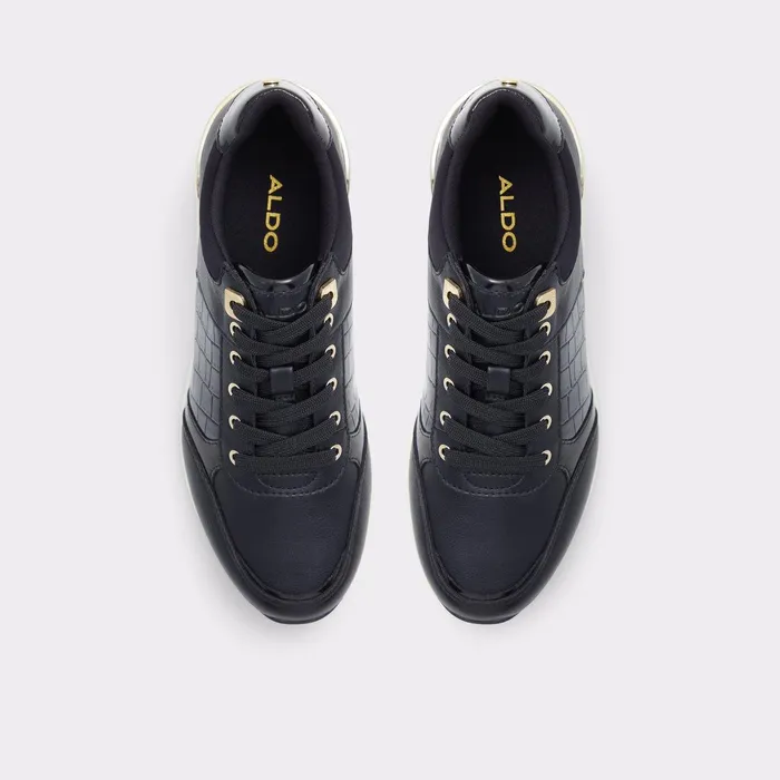 ALDO Sneakers Women Iconistep Black Synthetic Quilted