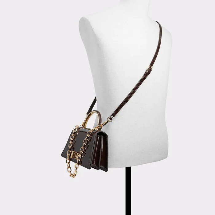 ALDO Top Handle Bags Women Katnisx Dark Brown ALDO Top Handle Bags Women Katnisx Dark Brown