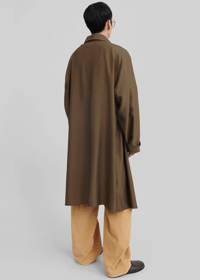 Aldrin Oversized Coat 8211 Camel WomenMen The Frankie Shop Clothing